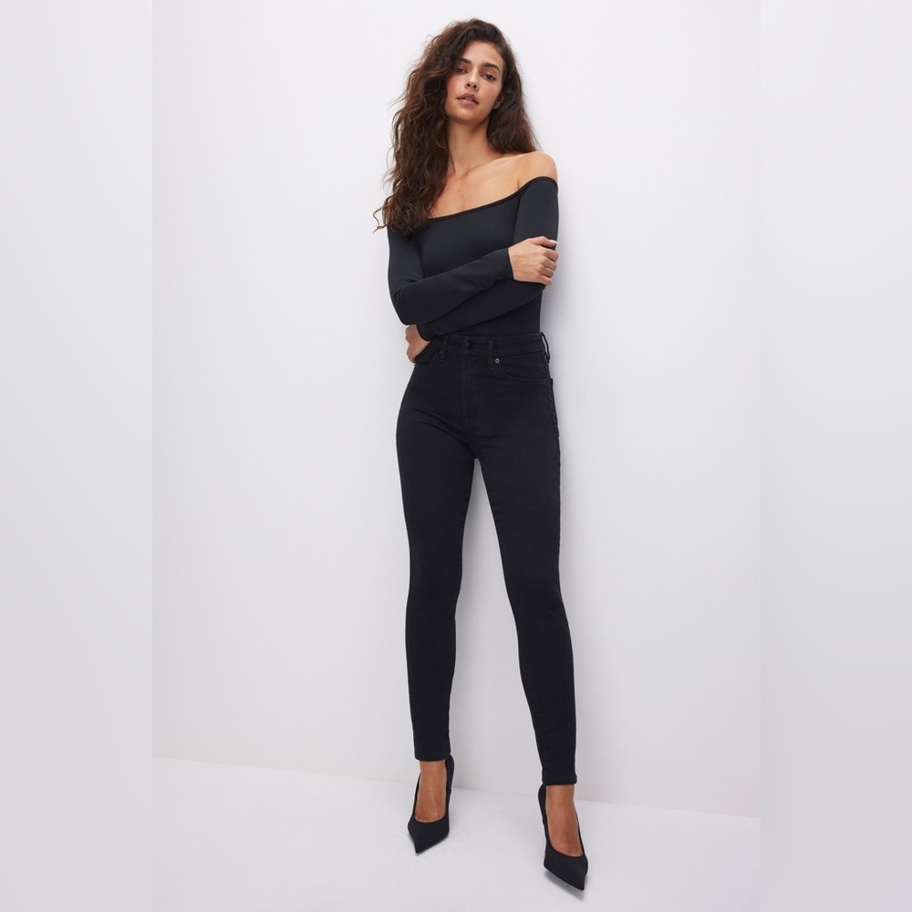 Good American Good Legs Jeans Black
